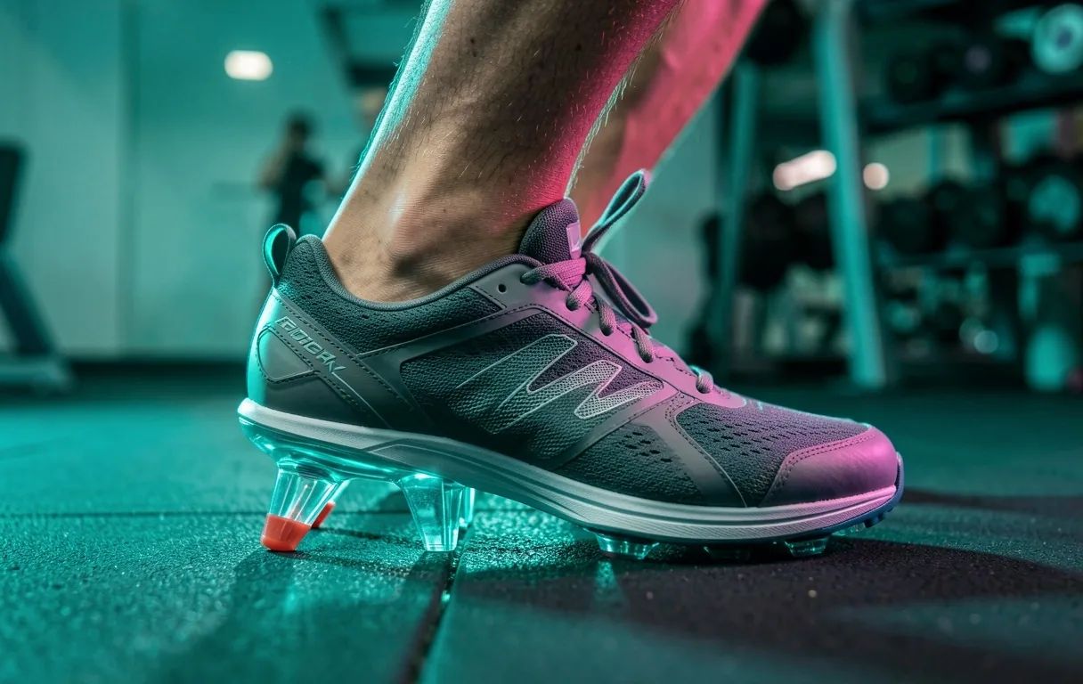 Weightlifting shoe positioning